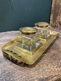 Elegant Art Nouveau / Jugendstil Double Inkwell – Circa 1900