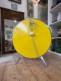 1970s Sofono Spacemaster Electric Heater – Red and Yellow Circular Space Age Design
