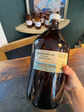 Vintage Empty Chemist Bottle – Hydrochloric Acid