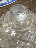 Small Antique Edward VII Silver Top Crystal Scent Bottle – Birmingham 1908