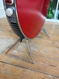 1970s Sofono Spacemaster Electric Heater – Red and Yellow Circular Space Age Design