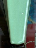 Vintage 1980s ASA Selection Green Wedge Vase – West German Modernist Ceramic