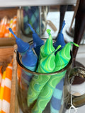 Green Marble Candle – True North Chandlers