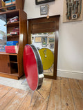 1970s Sofono Spacemaster Electric Heater – Red and Yellow Circular Space Age Design