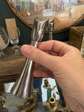 Pair of Vintage Silver Plated Modernist Candle Holders – Grenadier England
