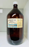 Vintage Empty Chemist Bottle – Hydrochloric Acid