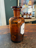 Vintage Apothecary Bottle- Spir.acid.salicyl.