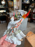 Vintage Lomonosov Porcelain Figurine – Prince Ivan and the Firebird – 19cm High
