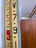 Vintage Surveyor’s Staff / Naval Engineering Rule – 1950s/60s – Graphic Industrial Display Piece