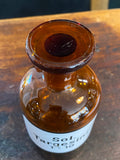 Vintage Apothecary Bottle- Sol. Targesini