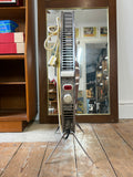 1970s Sofono Spacemaster Electric Heater – Red and Yellow Circular Space Age Design