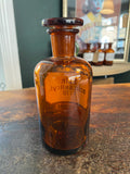 Vintage Apothecary Bottle- Spir.acid.salicyl.