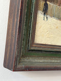 Russian Impressionist School Oil Painting, Signed – Mid 20th Century