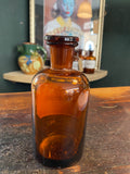 Vintage Apothecary Bottle- Acetonum
