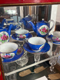 Russian Porcelain Tea Set | Francis Gardner, Moscow, Late 19th Century| Set of 1 Teapot (with a hairline crack) and 2 Cups & Saucers