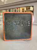 Underside of West German trinket dish with impressed G-324/13 mark