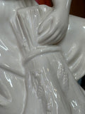 Mid-20th Century Soviet Porcelain Figure – Peasant Woman with Sheaf by Gorodnitsa Porcelain Factory