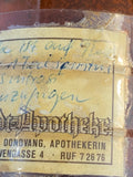 Vintage Apothecary Bottle- Tinct.carmin