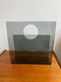 Vintage 1970s Ferguson Form Designs Smoked Lucite Magazine Rack – Mid-Century Modern Elegance