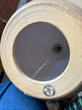 Underside of vintage Iden Pottery lamp showing maker's mark