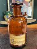 Vintage Apothecary Bottle- Tinct.carmin
