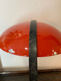 Vintage Mid-Century BHS Red Desk Lamp – Made in Italy, Industrial Style