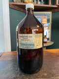 Vintage Empty Chemist Bottle – Hydrochloric Acid