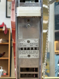 Manufacturer plate and label on Sofono Spacemaster electric heater