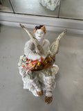 Vintage Lomonosov Porcelain Figurine – Prince Ivan and the Firebird – 19cm High