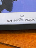 Framed Print of Dollar Sign, Don’t Tread on Me – Jean-Michel Basquiat & Andy Warhol Collaboration