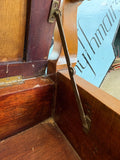 Vintage Queen Anne Revival Piano Stool with Storage – Walnut, c.1930s