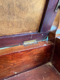 Vintage Queen Anne Revival Piano Stool with Storage – Walnut, c.1930s