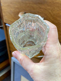 Vintage 1970s Ravenhead “Ravenglass” Bark-Textured Glass Vase – Clear, 16.5cm