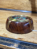 Charming Vintage Wooden & Brass Table Compass – Fully Functional