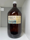 Vintage Empty Chemist Bottle – Hydrochloric Acid