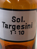 Vintage Apothecary Bottle- Sol. Targesini