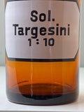 Vintage Apothecary Bottle- Sol. Targesini