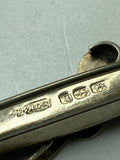 Edwardian Silver Violin Brooch – Hallmarked Birmingham, 1912