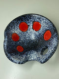Vintage 1960s Céramiques Elchinger Pottery Dish – Artist’s Palette Design
