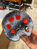 Vintage 1960s Céramiques Elchinger Pottery Dish – Artist’s Palette Design