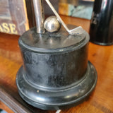 Vintage Polo Trophy – Chrome Ball & Stick on Black Bakelite Base (16cm High)