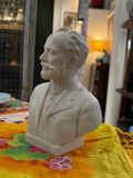 Soviet Tchaikovsky Porcelain Bust by V. Sychev, Dulevo Porcelain Factory