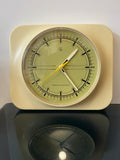 Mid-Century Philips Quartz Wall Clock – 1970s Space Age Design