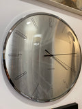 Large chrome Karlsson Dragonfly wall clock