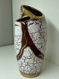 Unusual Mid-Century West German Pottery Vase – Organic Mollusc-Like Shape