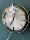 Mid century plug in Metamec wall clock