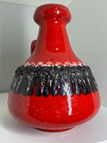 Mid century fat lava vase by Schlossberg Keramik