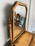 Victorian Pine Washstand – Elegant Antique with Tiltable Mirror