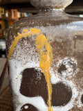 Close-up of Strehla vase showing gold decorative repair line