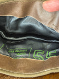Inside lining of Soviet souvenir cap showing size mark